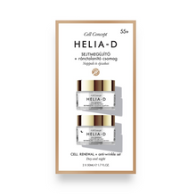 Load image into Gallery viewer, Helia-D Cell Concept Cell Renewal + Anti-Wrinkle Set 55+ 2×50 ml