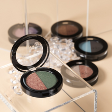 Load image into Gallery viewer, Shine Eyeshadow Powder Duo 05 - Gold/Green