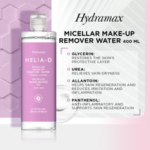 Load image into Gallery viewer, Helia-D Hydramax Micellar make-up remover water 400 ml
