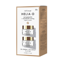 Load image into Gallery viewer, Helia-D Cell Concept Cell Renewal + Anti-Wrinkle Set 55+ 2×50 ml
