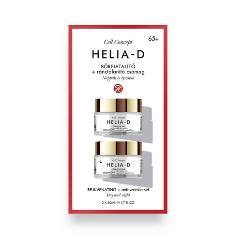 Helia-D Cell Concept Rejuvenating + Anti-Wrinkle Set 65+ 2×50 ml