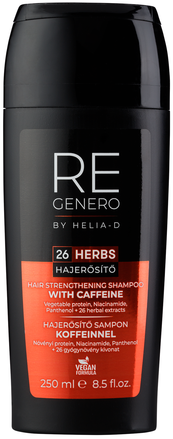 Helia-D Regenero Hair Strenghtening Shampoo With Caffeine, 250 ml
