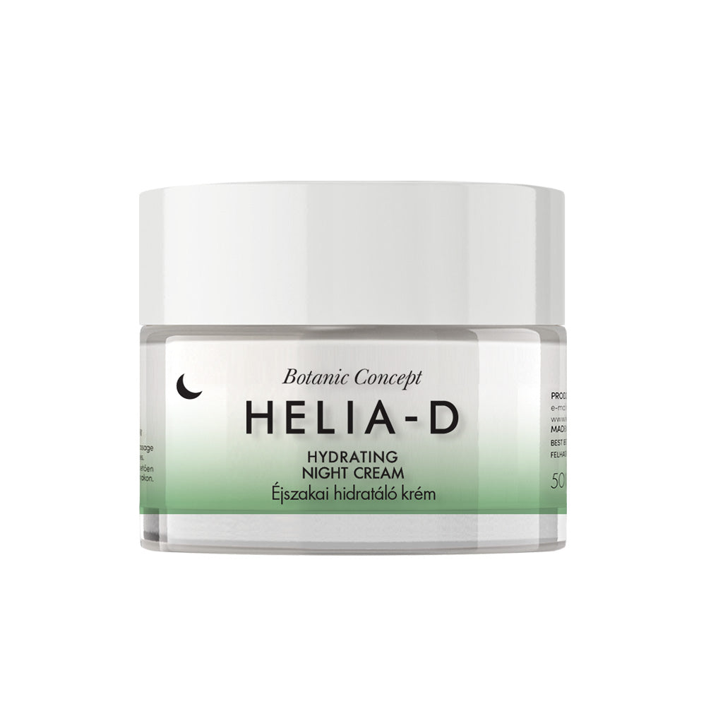 Helia-D Botanic Concept Hydrating Night Cream With Tokaji Wine Extract & Hyaluronic Acid, 50ml