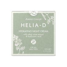 Load image into Gallery viewer, Helia-D Botanic Concept Hydrating Night Cream With Tokaji Wine Extract &amp; Hyaluronic Acid, 50ml
