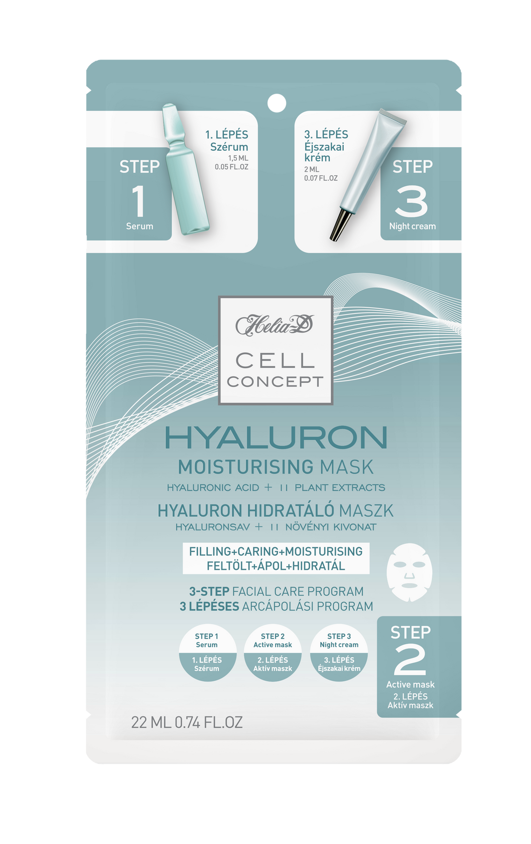 Helia-D Cell Concept Hyaluron Moisturising Mask