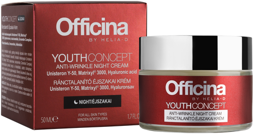Officina by Helia-D Youth Concept Anti-wrinkle Night Cream 50 ml