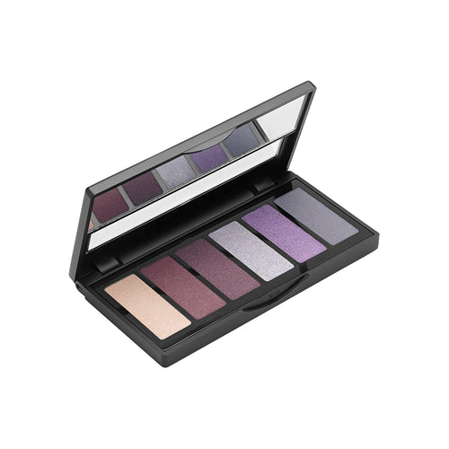 Aden Eyeshadow Palette  02 Bordeaux/Lilac (6 shades)