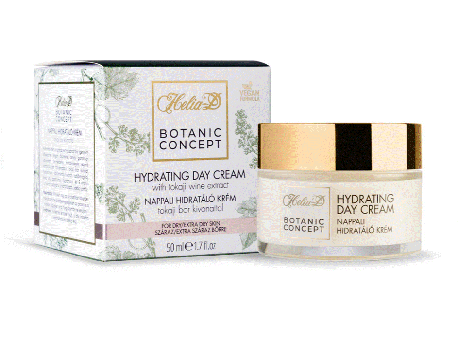 Helia-D Botanic Concept Hydrating Day Cream With Tokaji Wine Extract For Dry / Extra Dry Skin  50ml