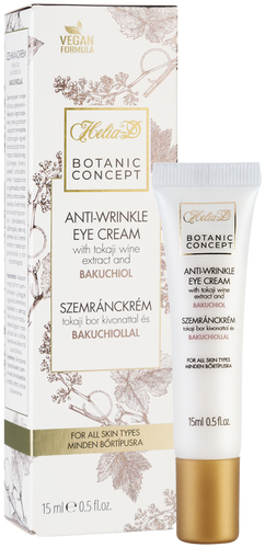 Helia-D Botanic Concept Anti-wrinkle Eye Cream With Tokaji Wine Extract And Bakuchiol  15 ml