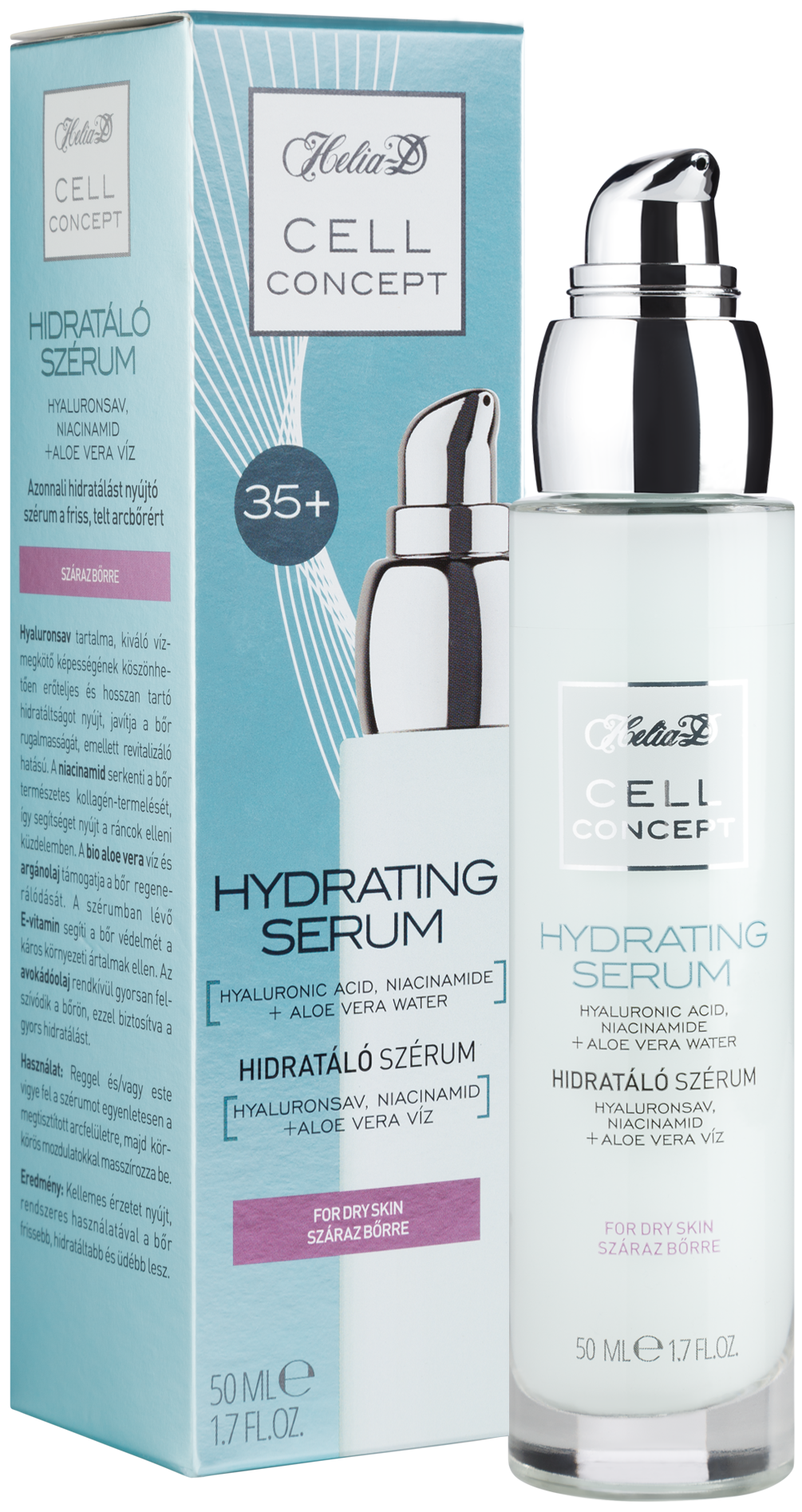 Helia-D Cell Concept Hydrating Serum For Dry Skin  50 ml